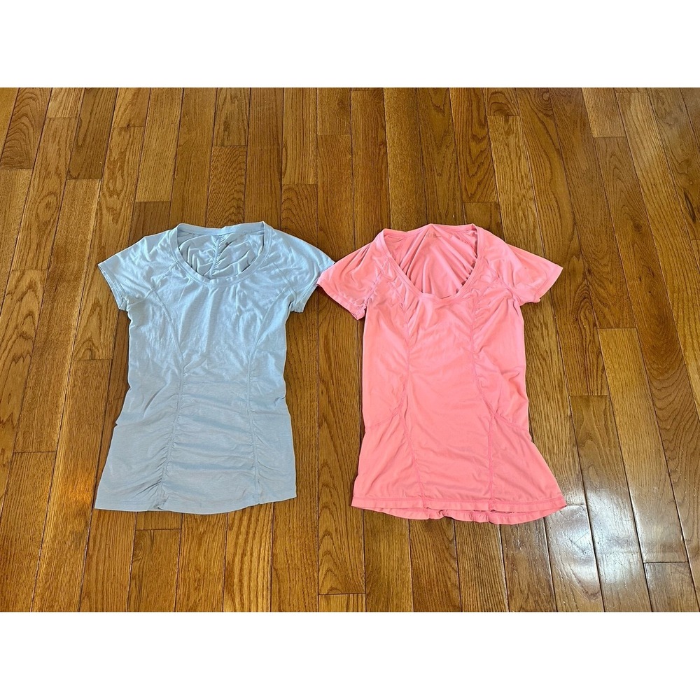 Women's bundle Zella Nordstroms Essential t-shirts  SIZE XS LIGHT BLUE/ CORAL